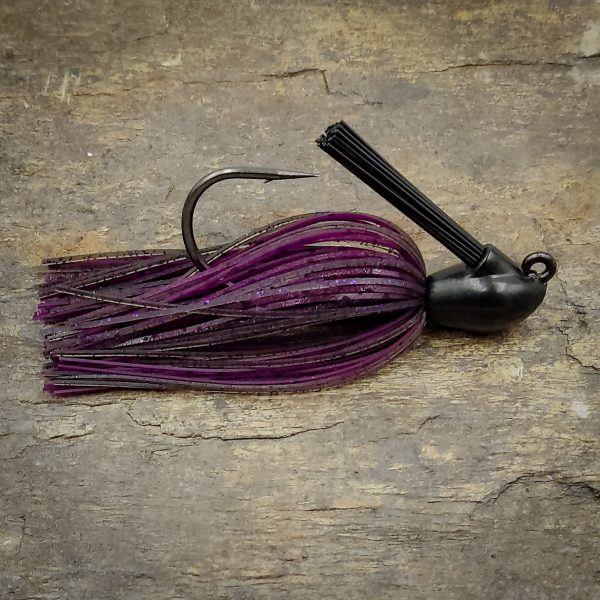 A4 Destructor Cover Jig 3/8oz Color :  Smoke Purple