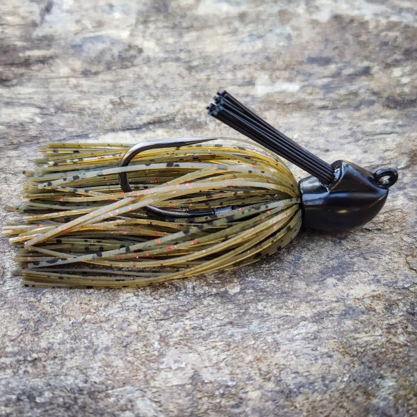 B5 Destructor Cover Jig 1/2oz Color :  Green Pumpkin Red