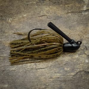 A1 Destructor Cover Jig 3/8oz Color :  Green Pumpkin Red