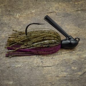 A5 Destructor Cover Jig 3/8oz Color : Green Pumpkin Purple