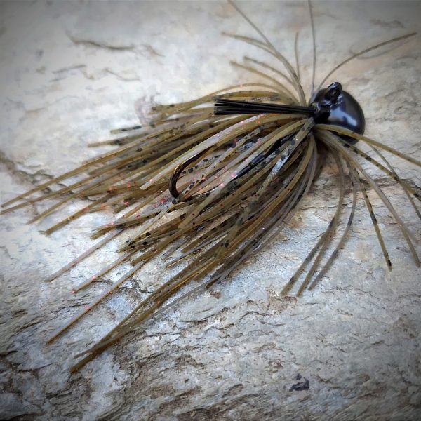 G8 Destructor Football Jig 1/2oz Color : Green Pumpkin Red