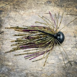 F9 Destructor Football Jig 3/8oz Color : Green Pumpkin Purple
