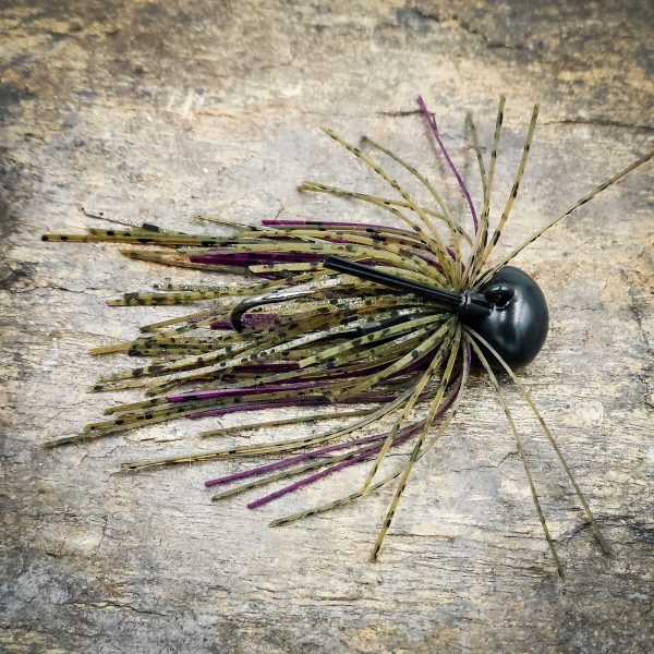F9 Destructor Football Jig 3/8oz Color : Green Pumpkin Purple