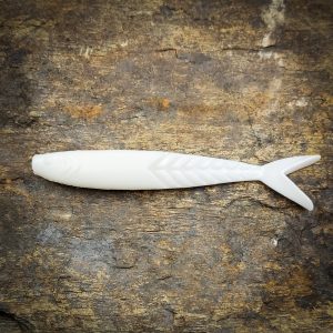 Shimmer Shad 4,25¨ color White