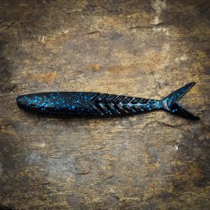 Shimmer Shad 4,25¨ color Black Blue