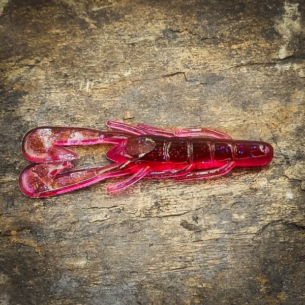 Zoom Ultravibe Speed Craw color RASPBERRY SHAD