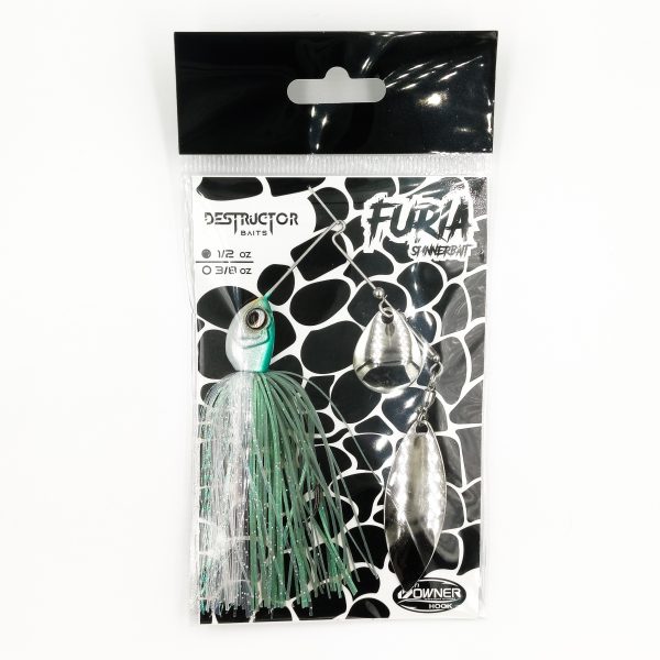 FURIA Spinnerbaits color GREEN SHAD 1/2oz