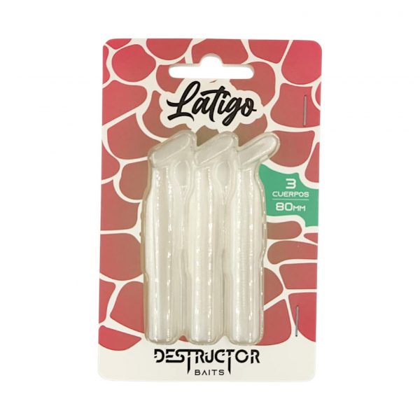 Destructor Cuerpo Latigo 80mm White Pearl