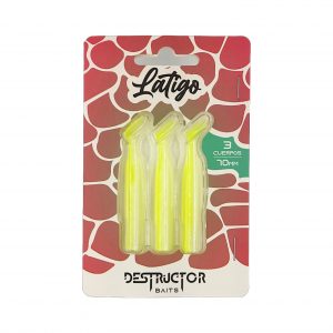 Destructor Cuerpo Latigo 70mm White Chartreuse
