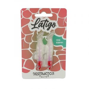 Destructor Latigo 10g 68mm Pink Flash Red Head