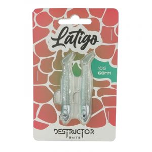 Destructor Latigo 10g 68mm Green Shad